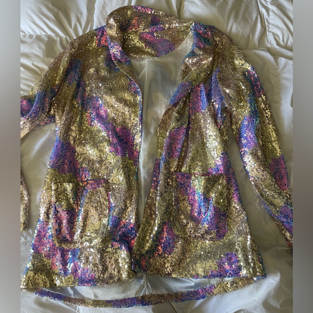 Sequin Blazer
